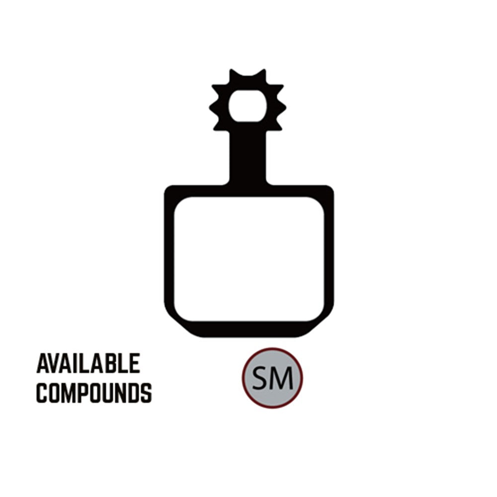ASHIMA Disc Brake Pads - Semi Metallic Magura - MT5 / MT7
