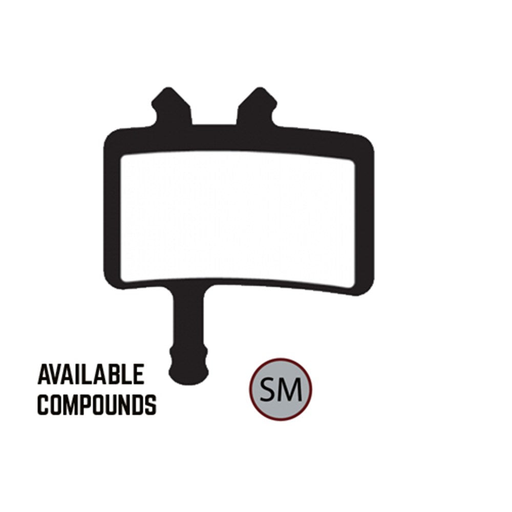 ASHIMA Disc Brake Pads - Semi Metallic Avid - Juicy BB7 Mechanica / Promax DSK-950