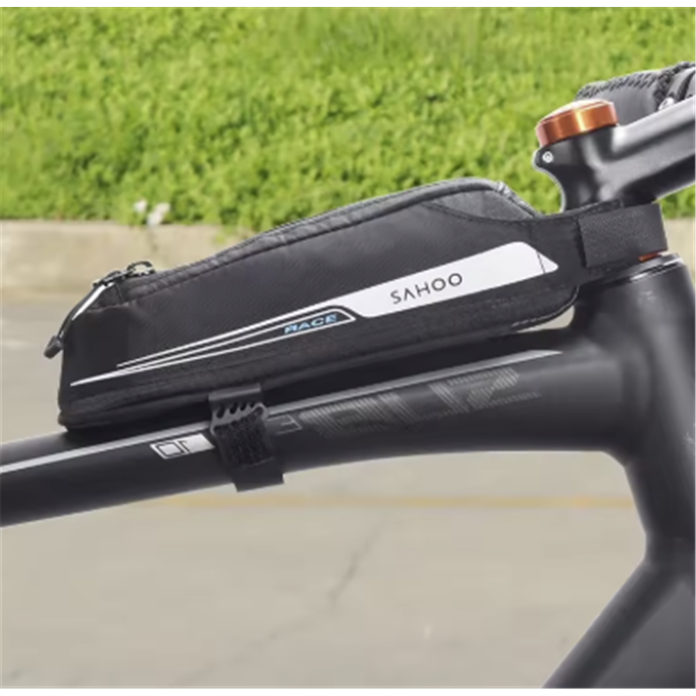 SAHOO Race Waterproof Frame Bag 0.4L Capacity Reflective Logo