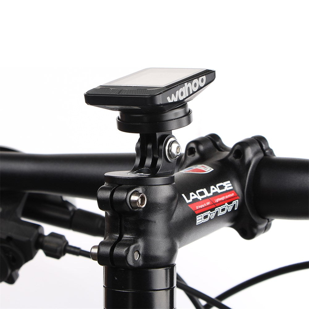 GUB Aluminium Computer Holder& GoPro (Garmin, Wahoo/ Bryton / Cateye)