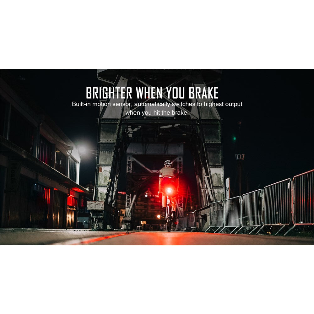 MAGICSHINE Rear Light - SeeMee 150 - Brake & Ambient Light Sensor - USB C Charge