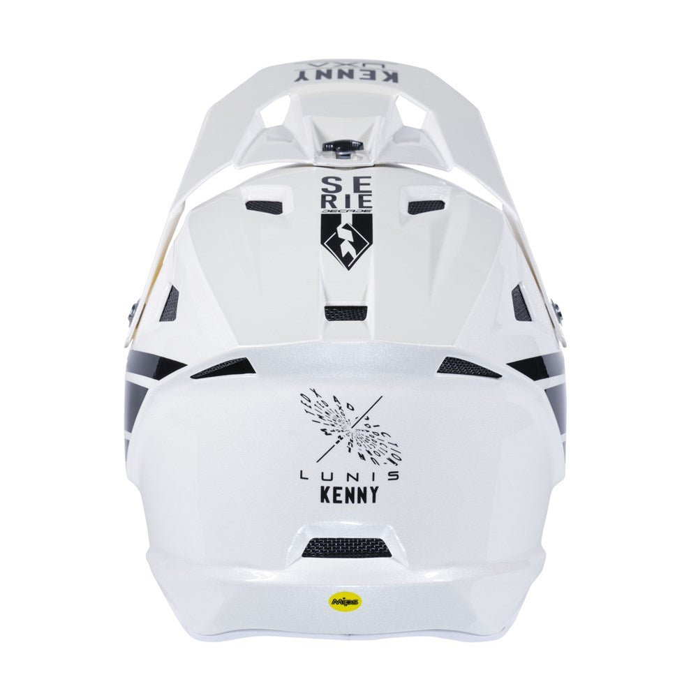 KENNY RACING Helmet - Decade 2023 - Lunis White Gold XL - MIPS (EN 1078)