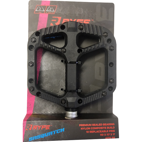 RYFE Pedals - SASQUATCH - S/Bearing - Nylon Comp Body