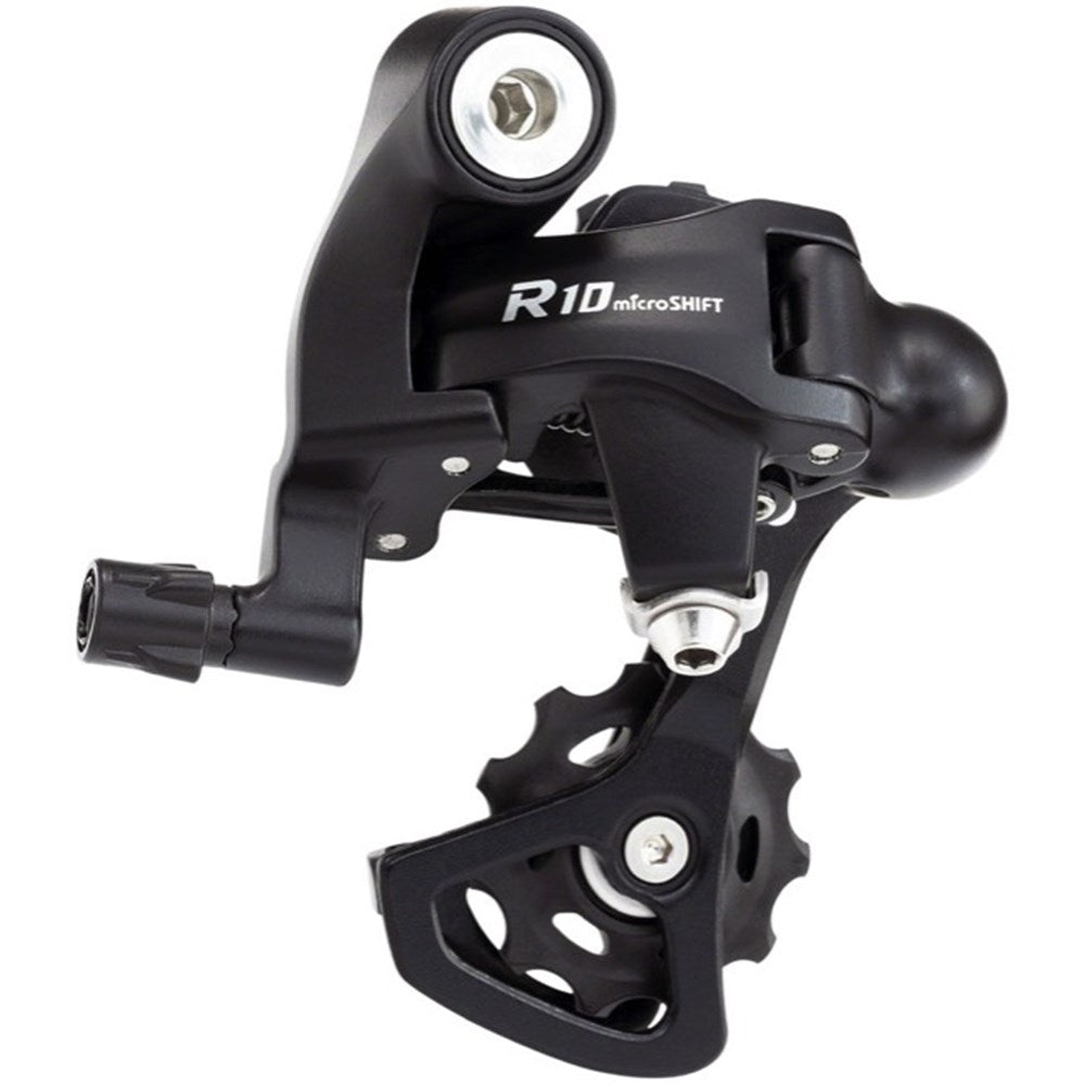 MICROSHIFT Rear Derailleur - R10 RD-R47S - 2x10 Speed - Short Cage - 11-28T (Shimano Road) BLACK