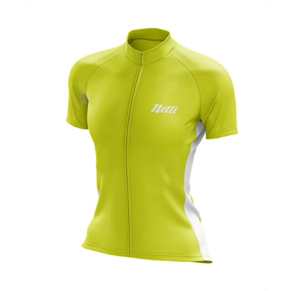 NETTI Breeze Jersey Men Short Sleeve Yellow White