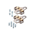 XPEDO Cleat Set - XPT - 6deg FLOAT for SPD - 135g/set - 3-hole bolt pattern