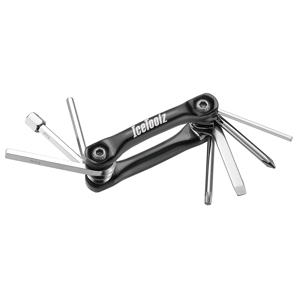ICETOOLZ Urban 8 - Multi Tool Set Stainless Steel 8 Function