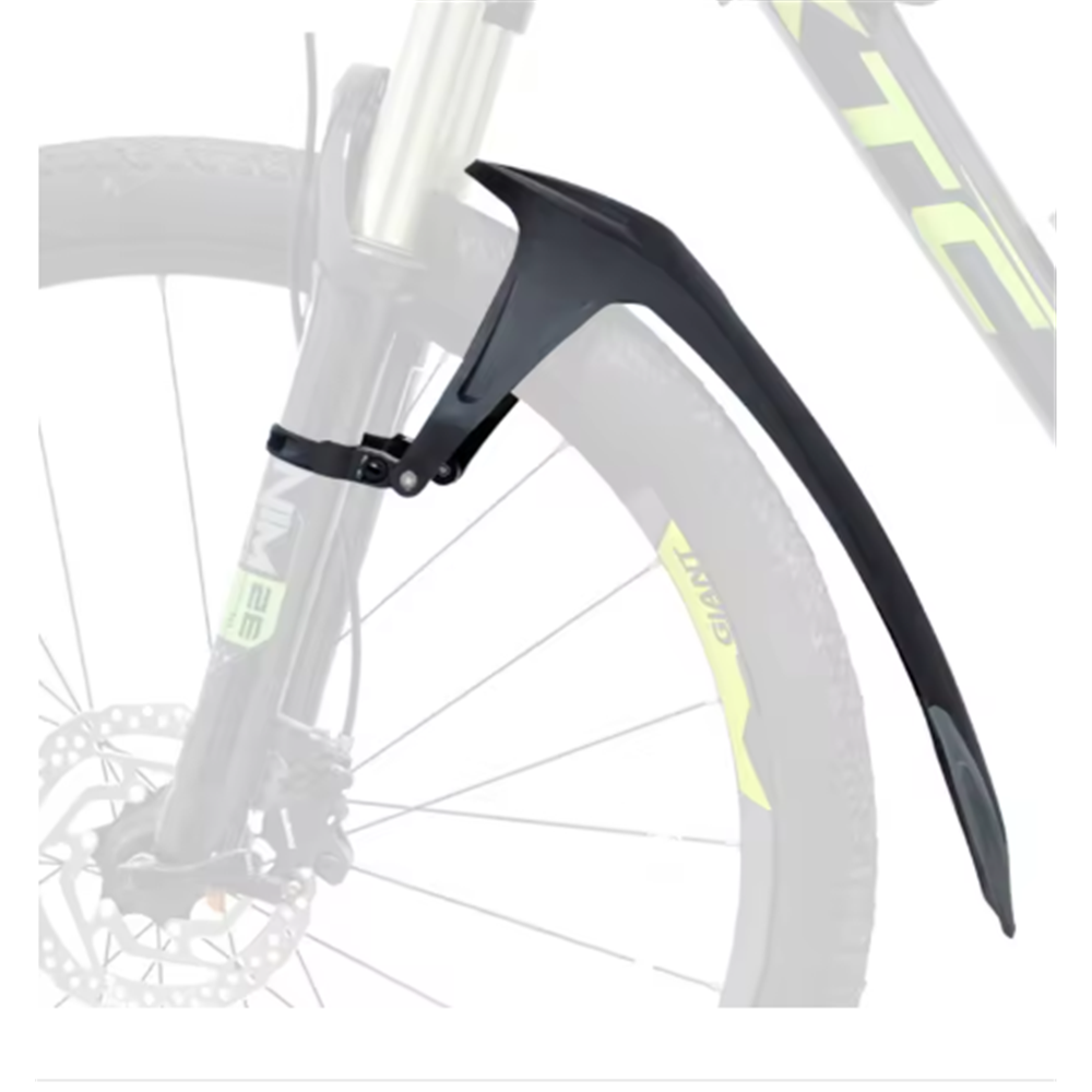 RBRL MTB Mudguard Set - 26-29 inch - Universal Fit -Front Fork & Rear QR Seat post mounted - fits 1.5  - 2.5 inch tyres - Extensive coverage - two point fixation