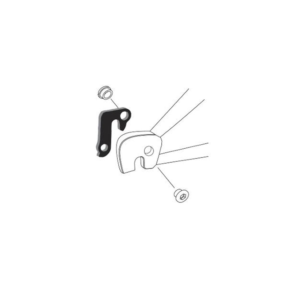 PILO Derailleur Hanger - D12 - Barracuda/Haro/Ironhorse/Jamis/Look/Merlin/Raleigh/Univega