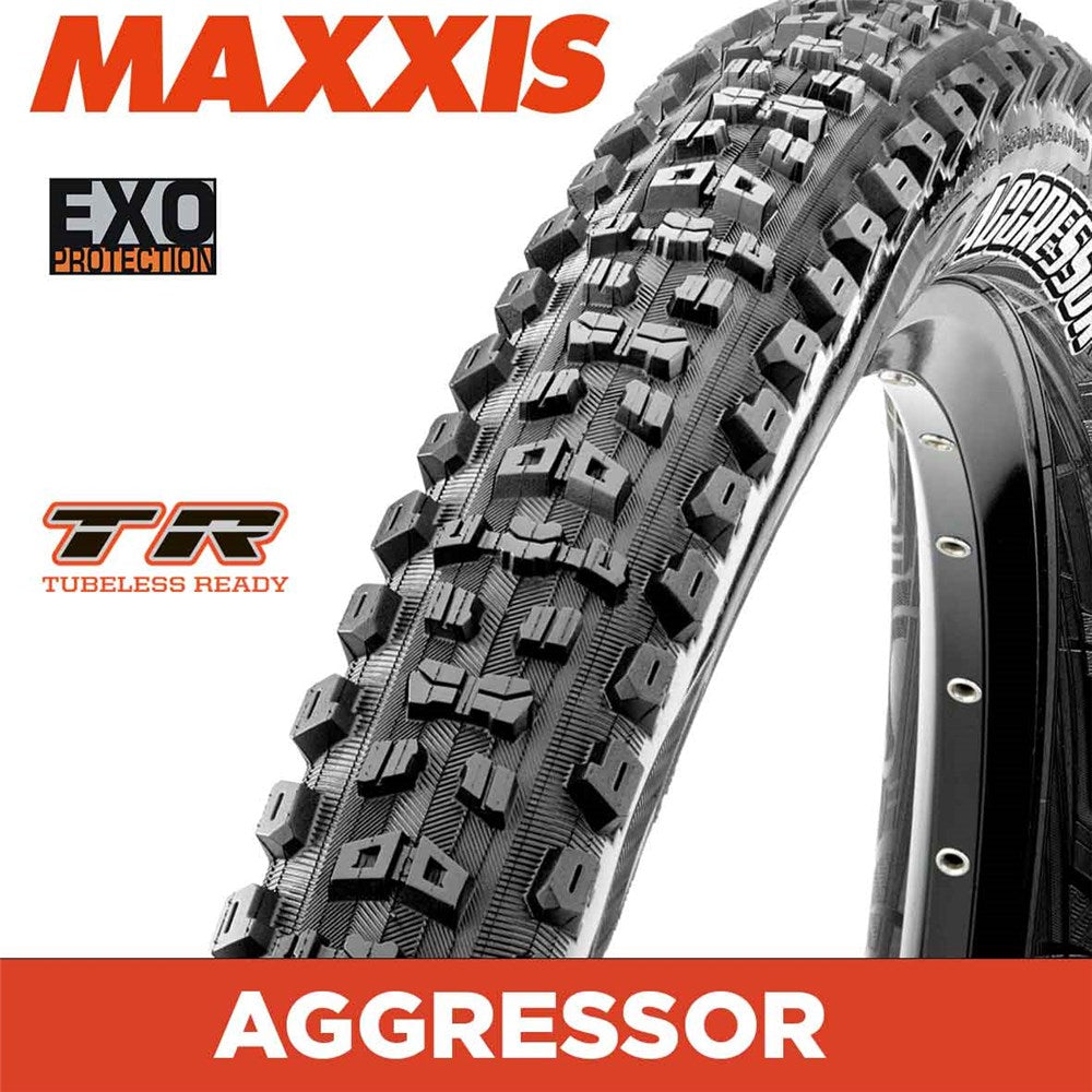 MAXXIS MOUNTAIN - AGGRESSOR - 29X2.50 - EXO / TR - Foldable 60 TPI E25