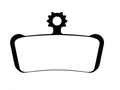 ASHIMA Disc Brake Pads - Semi Metallic SRAM 4 Pot / Avid - XO Trail / Elixir(7 - 9 Trail) / SRAM Guide / Ultimate / RSC / Level