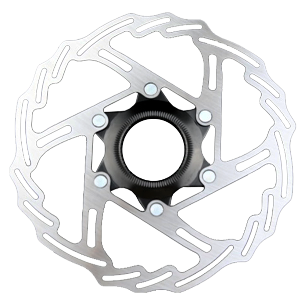ASHIMA Disc Brake Rotor 140mm - Two Piece Construction With Center Lock Rotor
