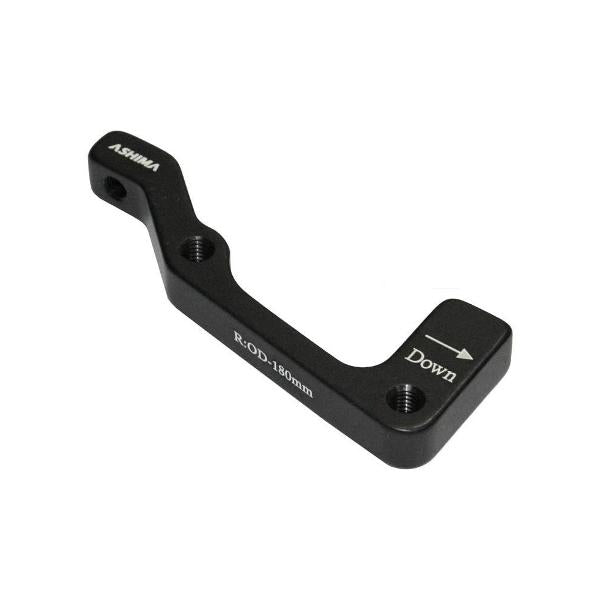 ASHIMA Brake Adaptor - Rear 180mm - Transforms Post Mounting (PM) Caliper Into IS Mount