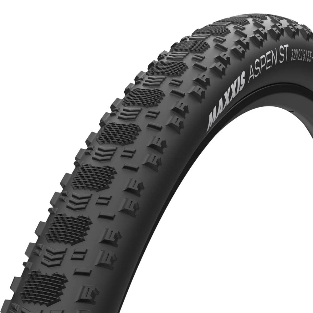 MAXXIS GRAVEL - ASPEN ST - 700X55C - HYPR-X / EXO / TR - Foldable 120 TPI E50