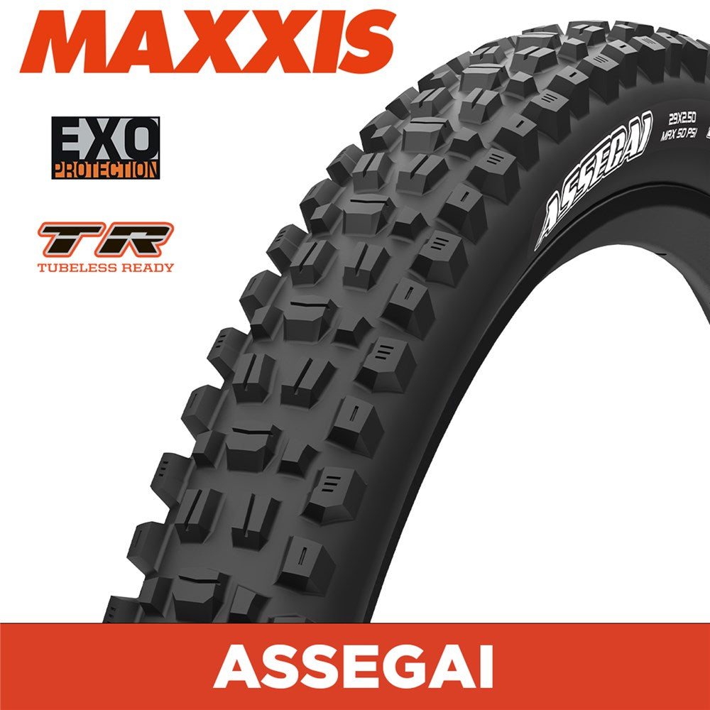 MAXXIS MOUNTAIN - ASSEGAI - 27.5X2.60 - EXO / TR - Foldable 60 TPI E25