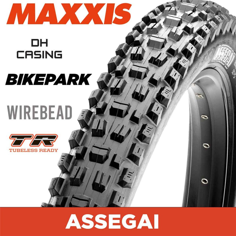 MAXXIS DOWNHILL - HIGH ROLLER - 27.5x2.40 - 3C MaxxGrip / New DH / TR - Foldable 120X2 TPI E25