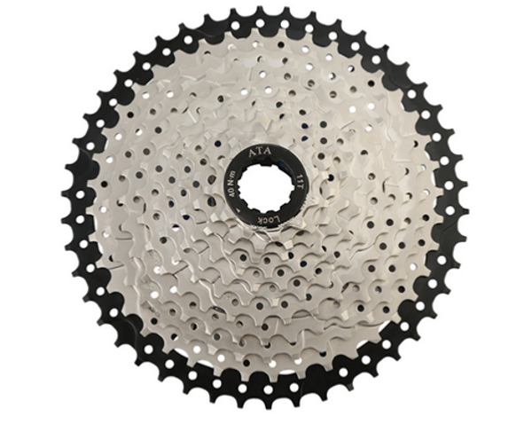 ATA Cassette - 11 Speed 11-46T - HG Driver - Matte Nickel Black