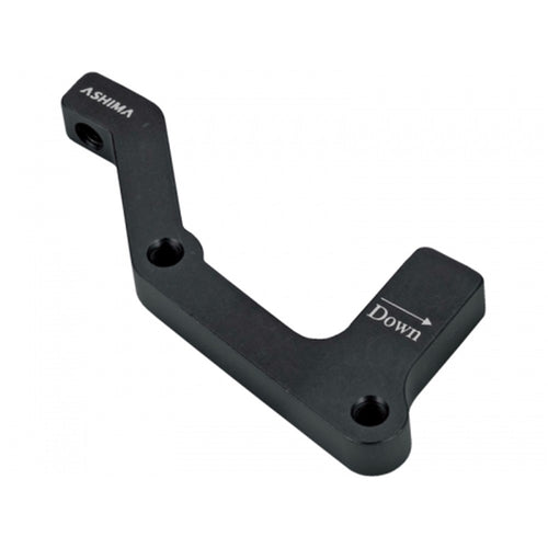 ASHIMA Brake Adaptor - Rear 203mm - Transforms Post Mounting PM Caliper Into IS Mount Fork