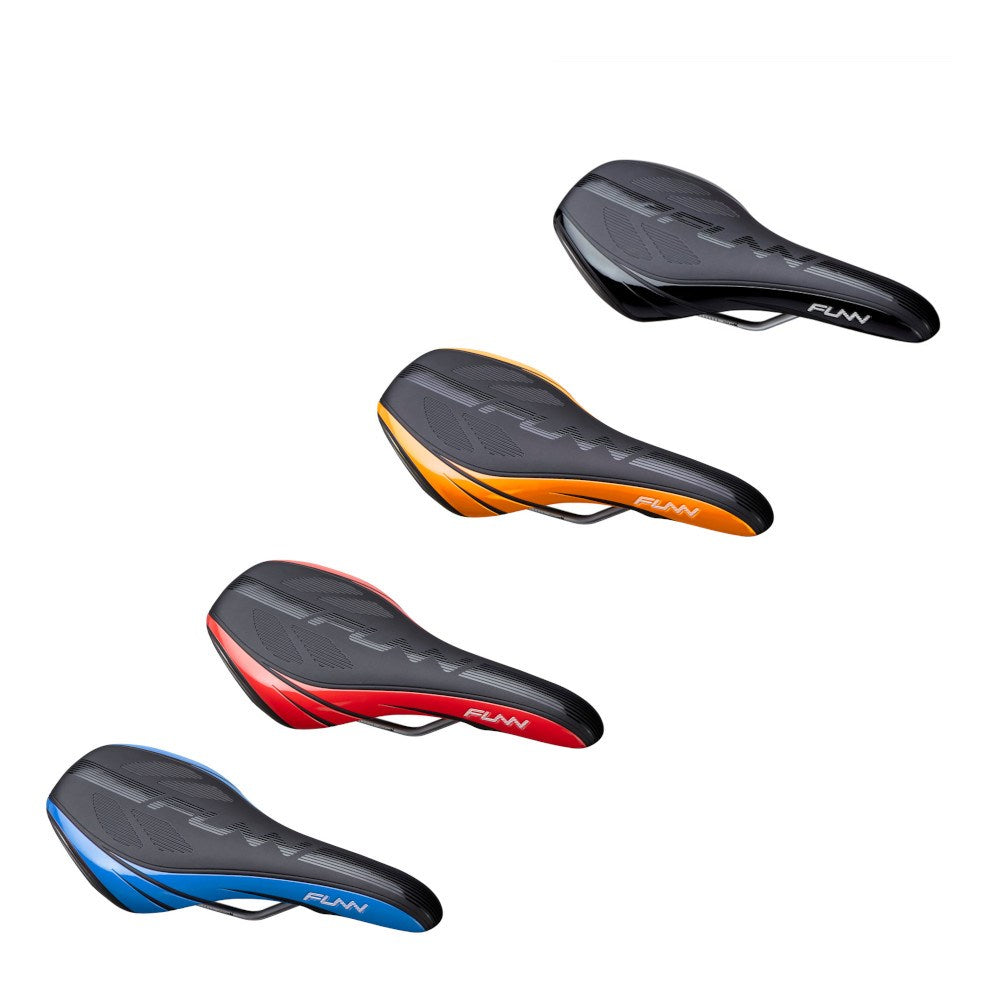 FUNN Saddle - Adlib HD - 145mm Wide - 291mm Long - Water Resistant - Black/Black