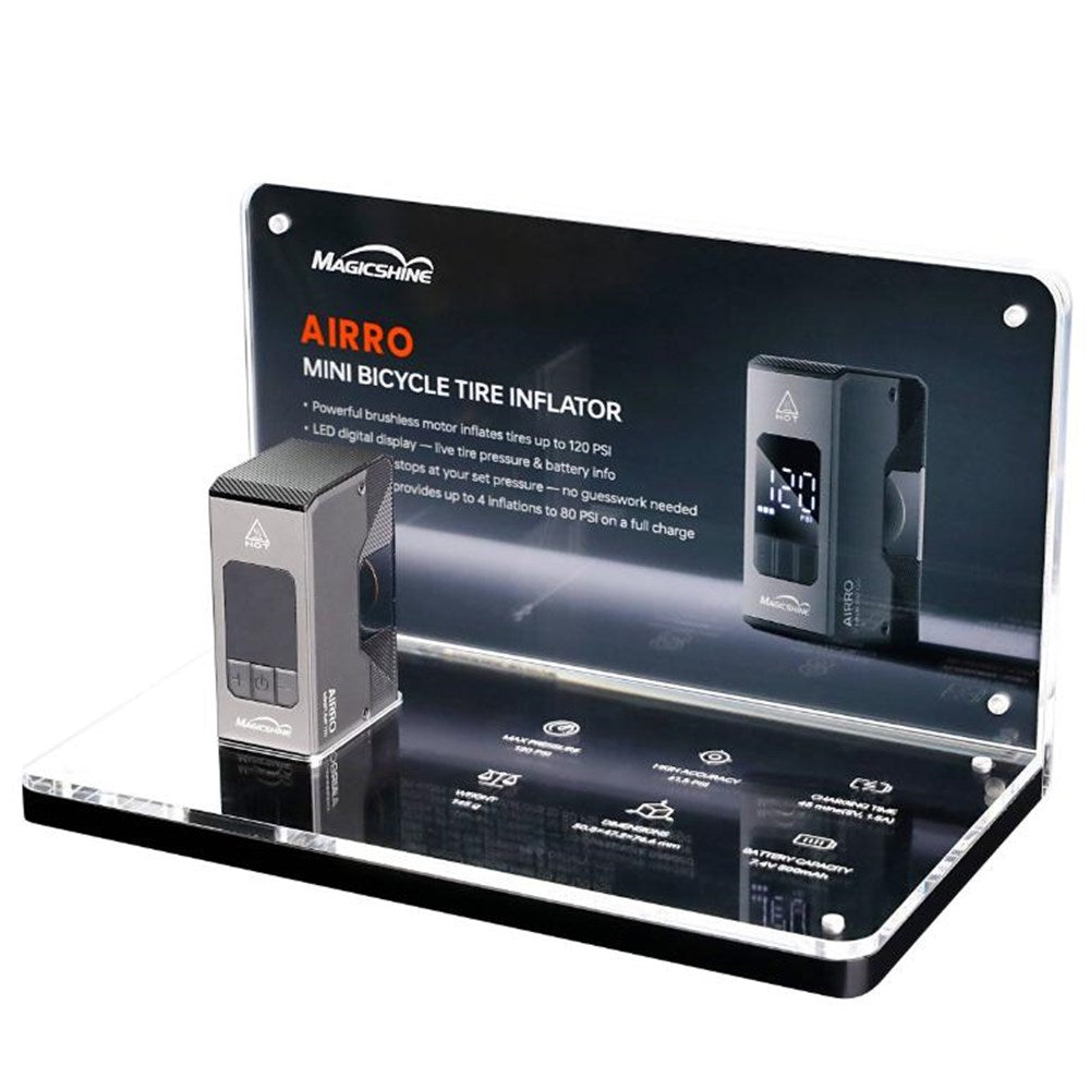 MAGICSHINE Shop Counter Top Display Stand - AIRRO Mini Pump Display