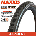 MAXXIS Aspen ST Team Spec - 29 X 2.40 - Folding TR - EXO 170 TPI - MaxxSpeed XC - Black