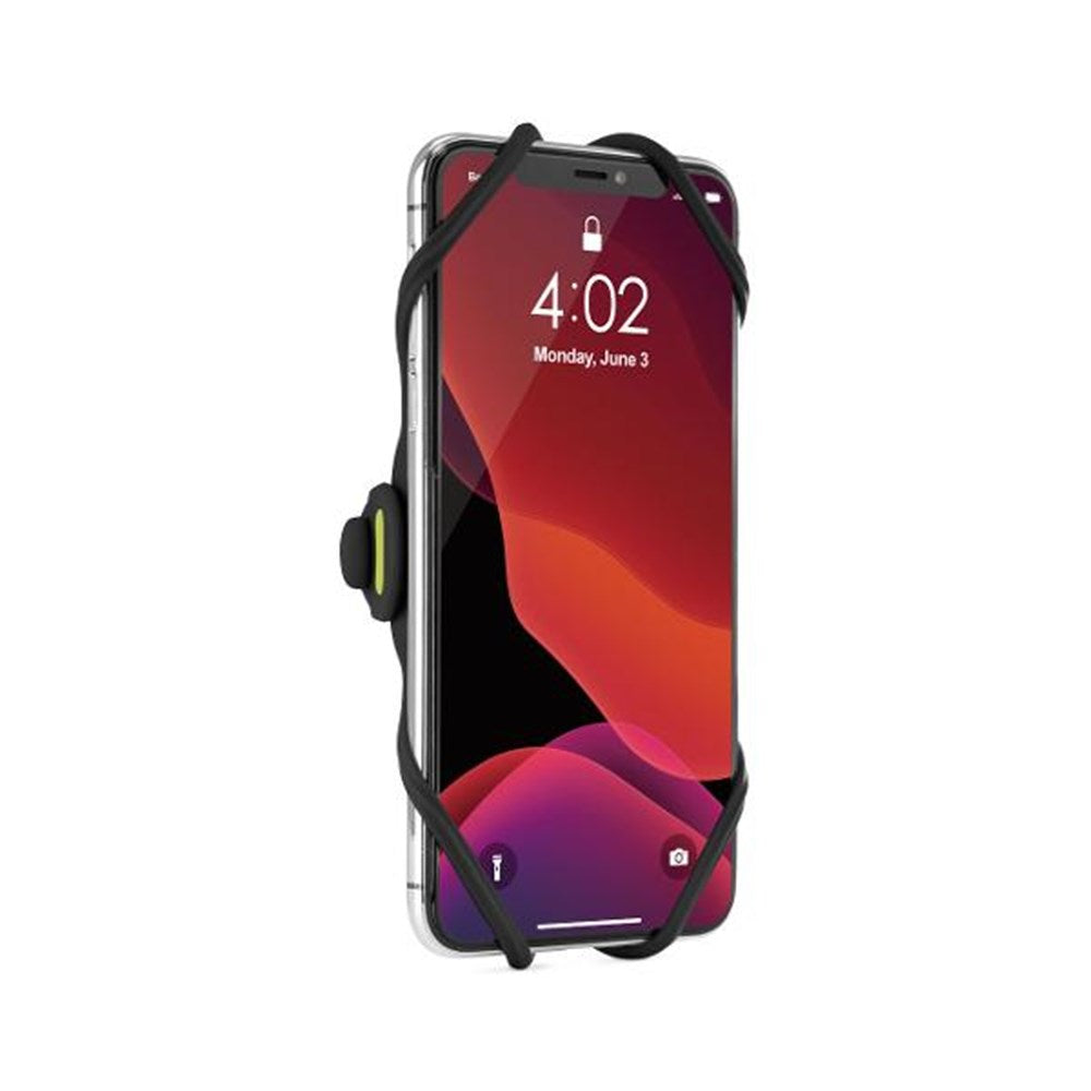 BONE Bike Tie Pro 4 - For Stem - Fits Smartphone 4.7-7.2 inch - Black