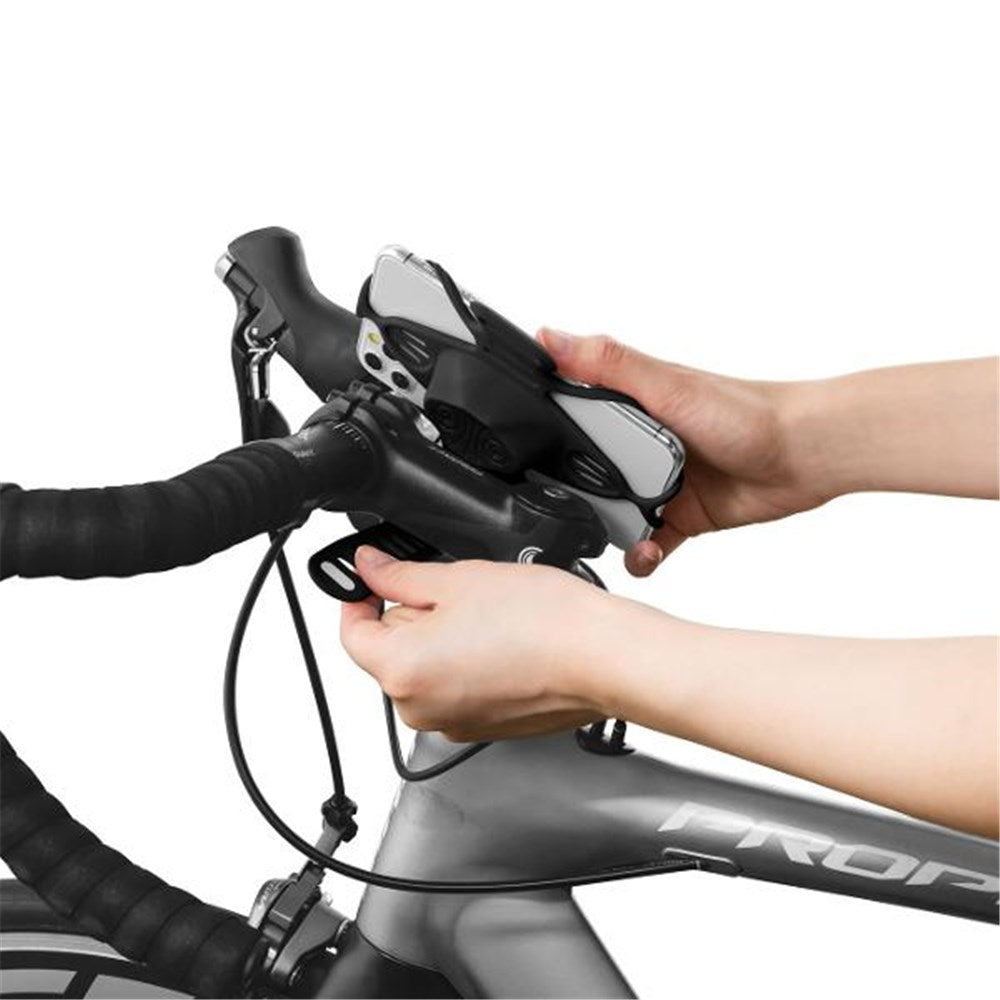 BONE Bike Tie Pro 4 - For Stem - Fits Smartphone 4.7-7.2 inch - Black