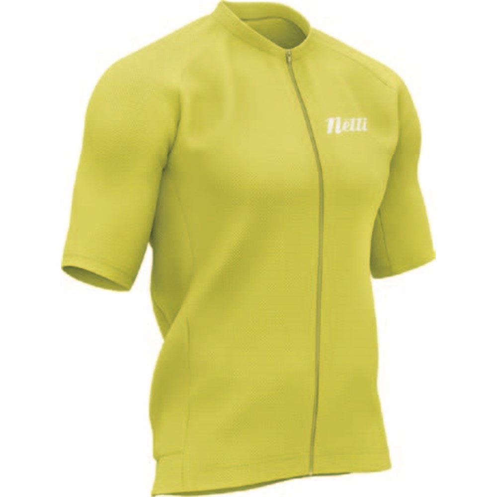 NETTI Breeze Jersey Men Short Sleeve Yellow White
