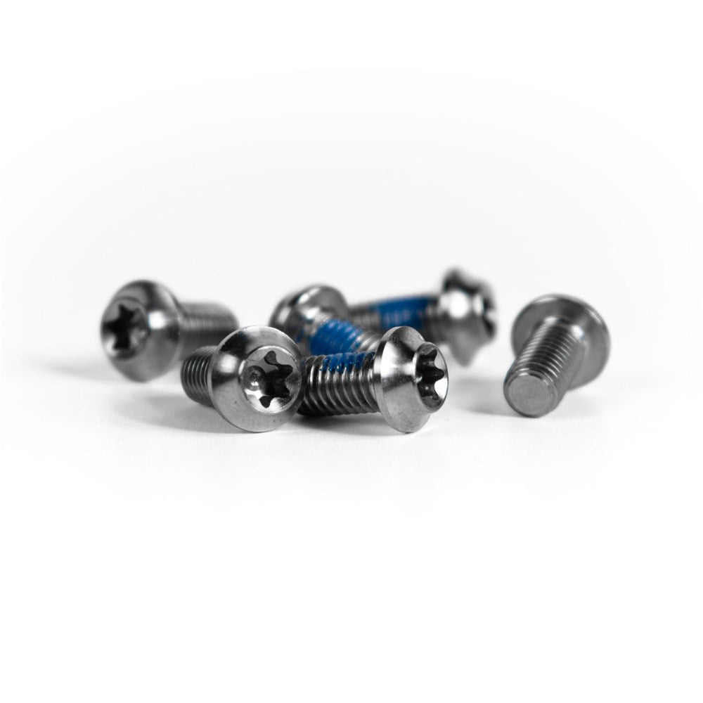 Trickstuff Rotor Bolts - 6x Bolts Titanium / T25 Head - Silver