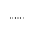 Trickstuff Spare Parts - O-Rings 5x1.1mm For M6x1 - 5 Pcs