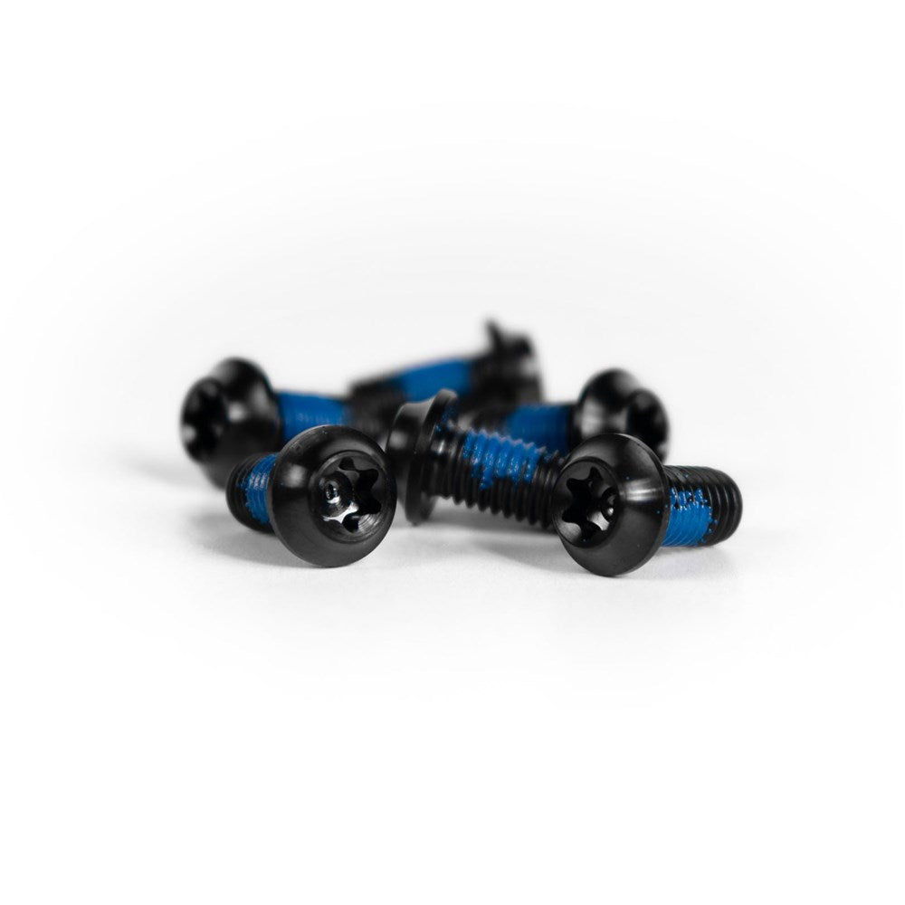 Trickstuff Rotor Bolts - 6x Bolts Titanium / T25 Head - Black