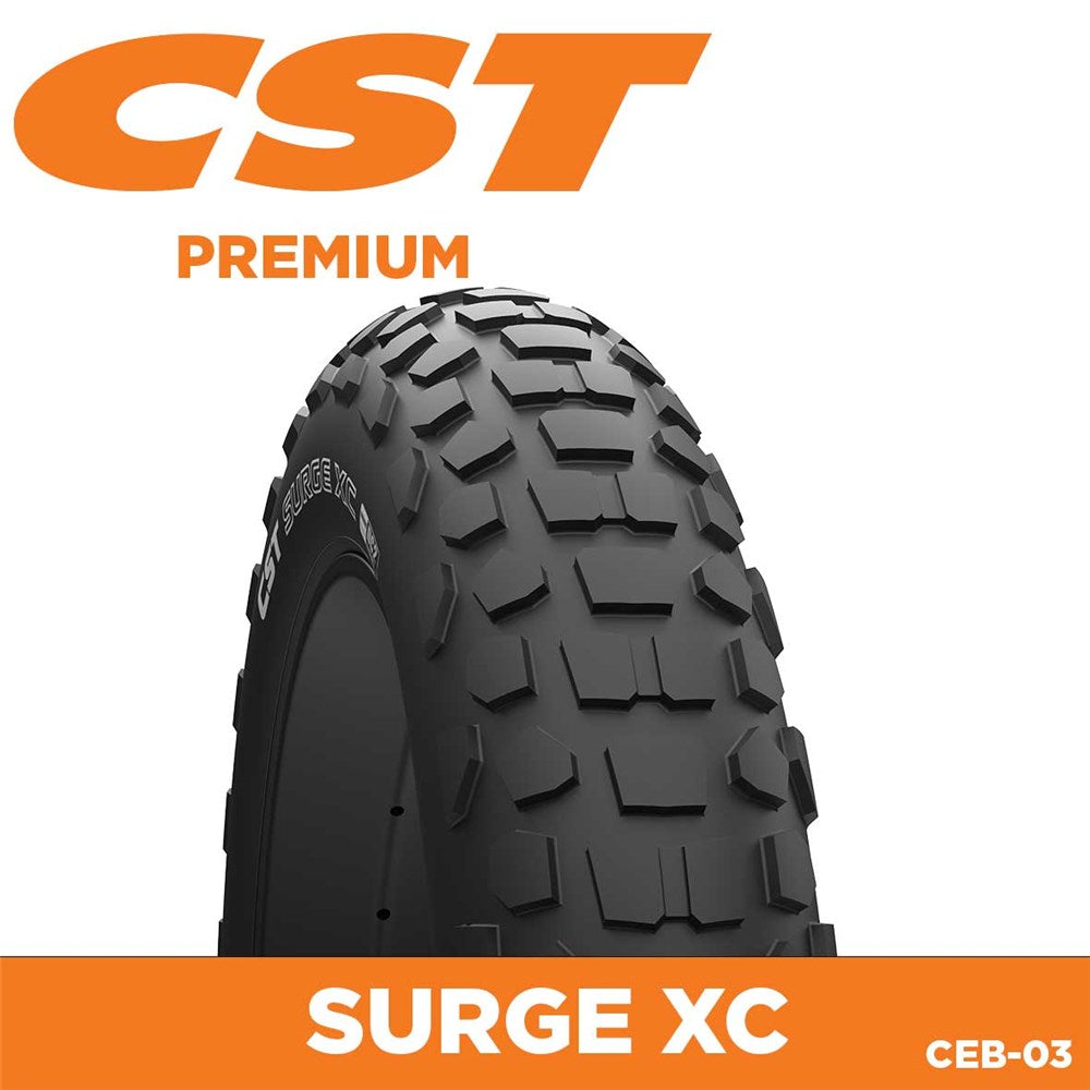 CST Tyre Surge - 20 x 4.0 - Wire 40 TPI -1468g - Single Compound - 115kg Load Rating - TU2 Compound - CEB-03