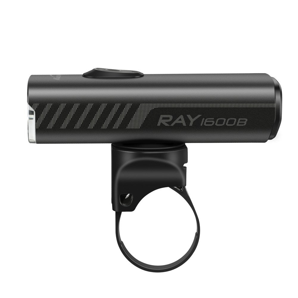 MAGICSHINE Front Light - RAY 1600 Bluetooth - Garmin Bar Mount & Go-Pro Adapter - IPX6 USB-C