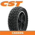 CST Tyre E-Scooter - 10 x 3.00-6 - Rim Size 6.50 x 2.15 - Sectional Width 83mm - Tube Type - 95kg Load Rating - C6559S