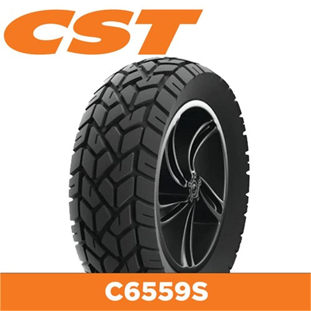 CST Tyre E - Scooter 100/55 - 6.5 - Rim Size 6.50 x 2.50 - SW 100mm - OD 280mm - PR4 - TubeLess - Load 145kg - C6559S