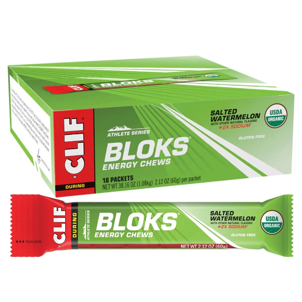 CLIF Bloks Energy Chews Salted Watermelon