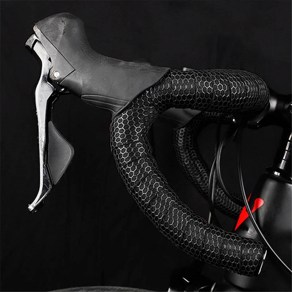 Cyclehaus PU Bar Tape With Silicon Honeycomb Weave Top