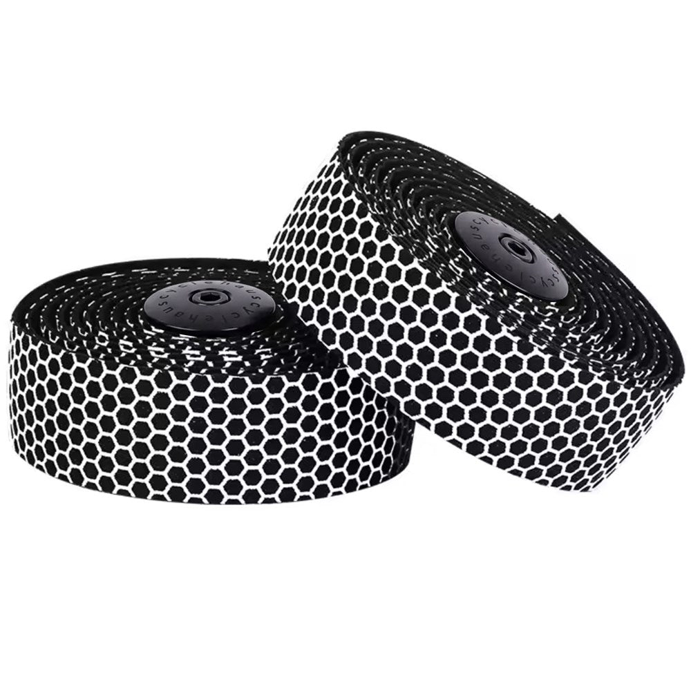 Cyclehaus PU Bar Tape With Silicon Honeycomb Weave Top