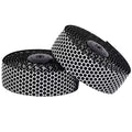 Cyclehaus Elite PU Bar Tape With Silicon Honeycomb Weave Top - Black/White
