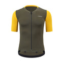 Cyclehaus Elite Jersey SS Army Green & Turmeric
