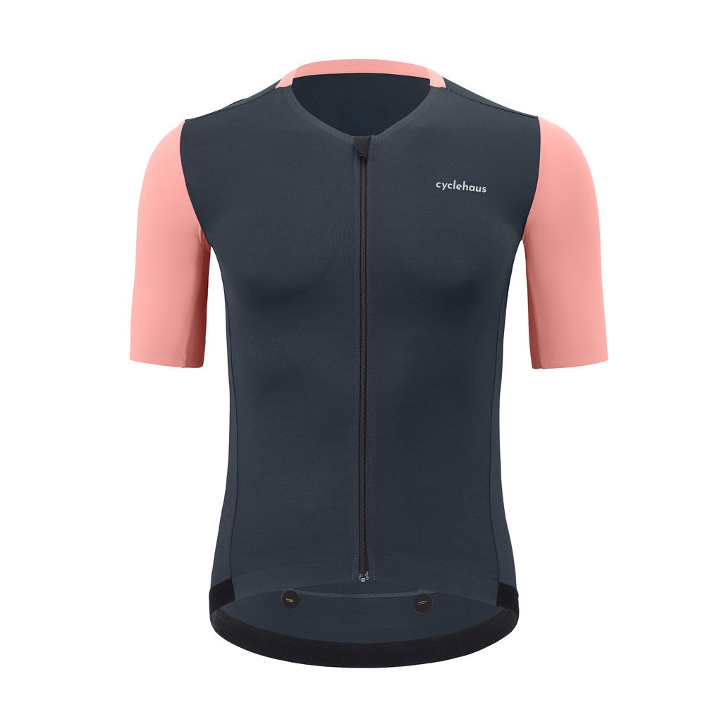 Cyclehaus Elite Jersey SS Grey Pink Grey