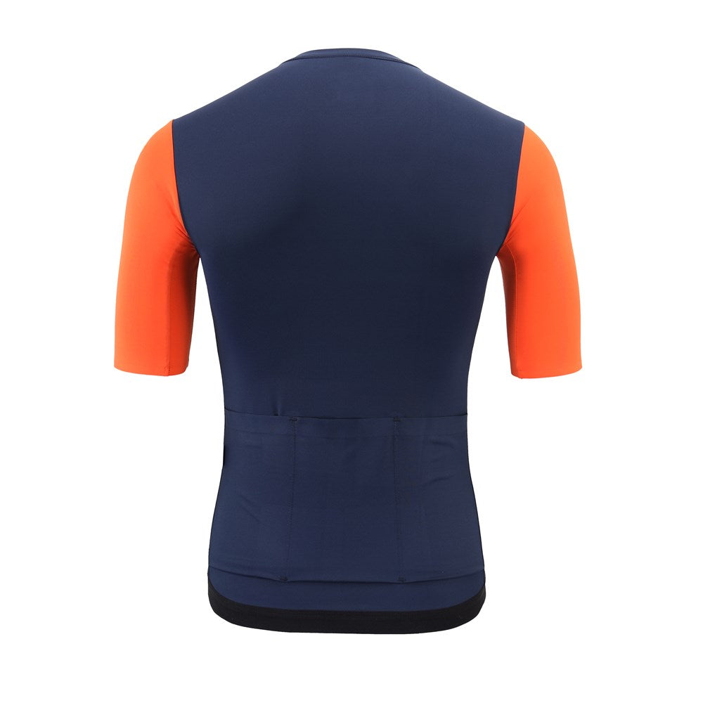 Cyclehaus Elite Jersey SS Navy Blue & Orange