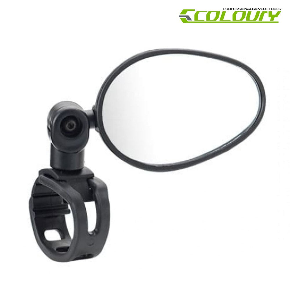 COLOURY Mirror With QR Strap - 2x3 Inch Oval - 305D