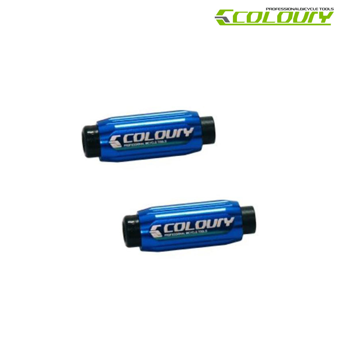 COLOURY Cable Adjusters - Pair - Blue