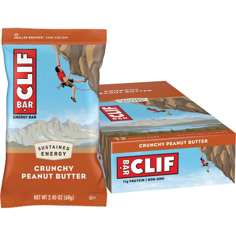 Short Date (best before 9th Sept2026) CB Engy Bar Crunchy Pnut Btr
