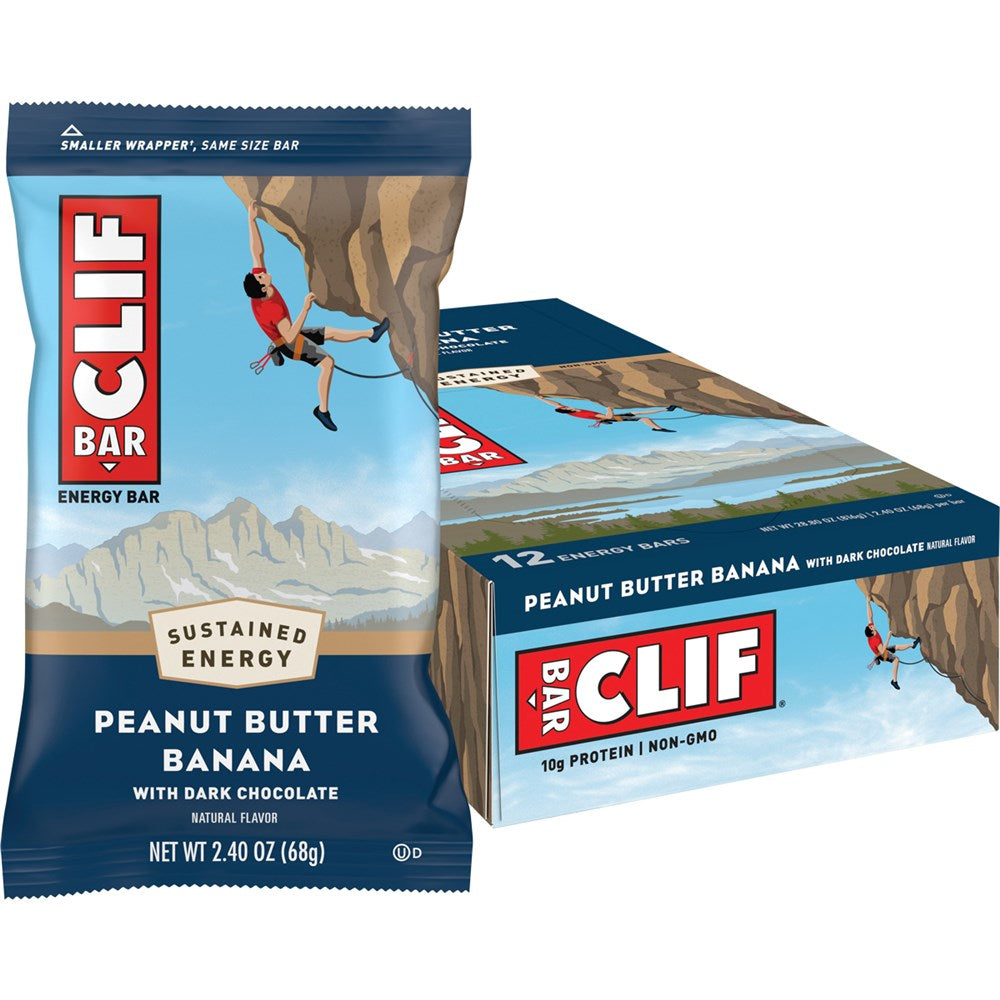 CLIF Energy Bar - Peanut Butter Banana with Dark Chocolate