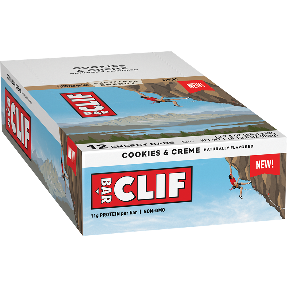 CLIF Energy Bar - Energy Bar Cookies & Creme