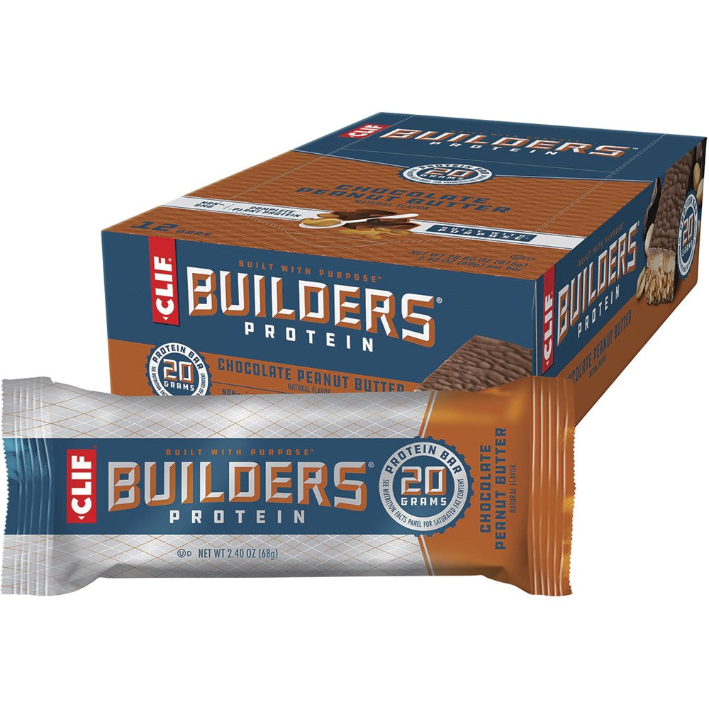 CLIF Builders Bar Chocolate Peanut Butter Gluten Free