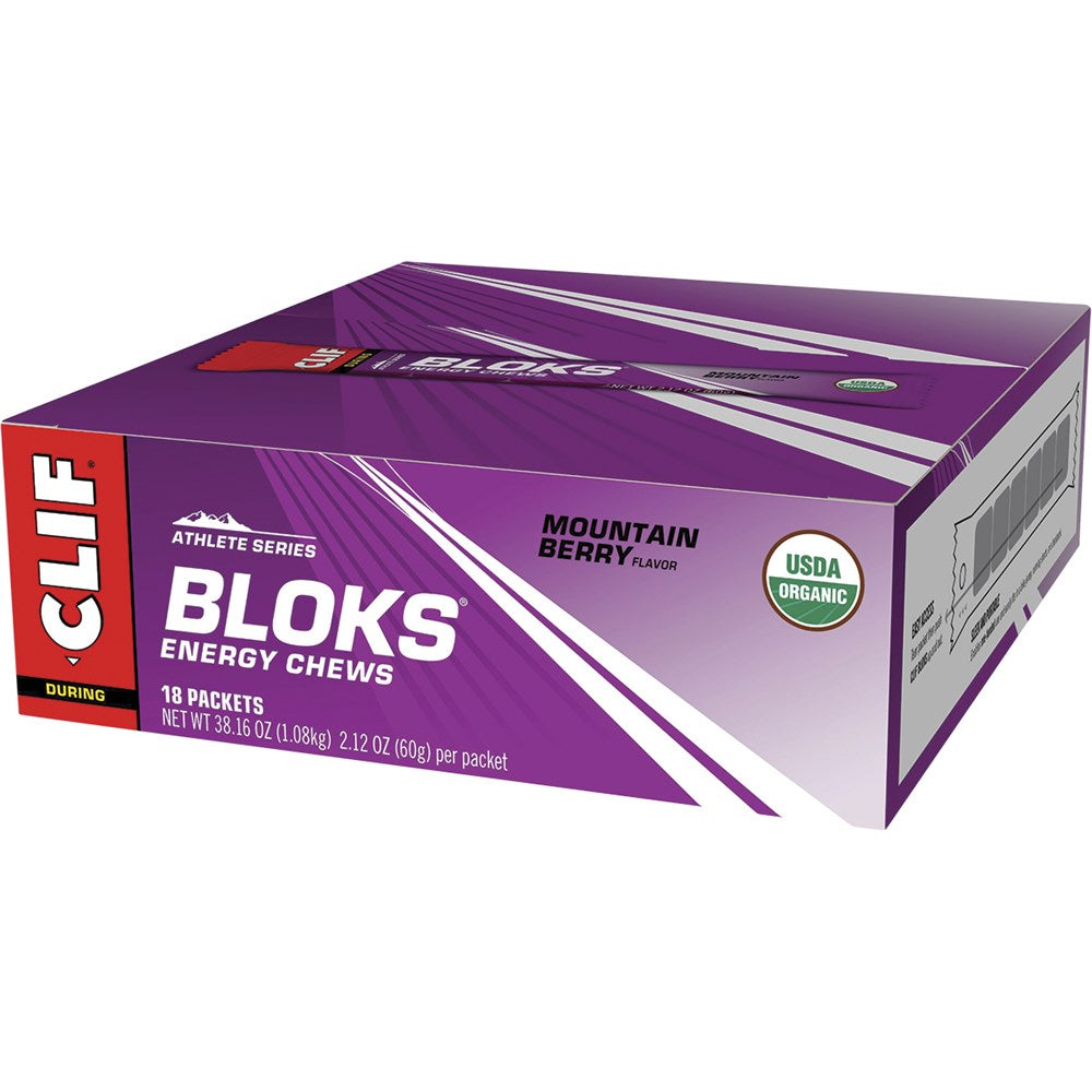 CLIF Bloks Energy Chews Mountain Berry