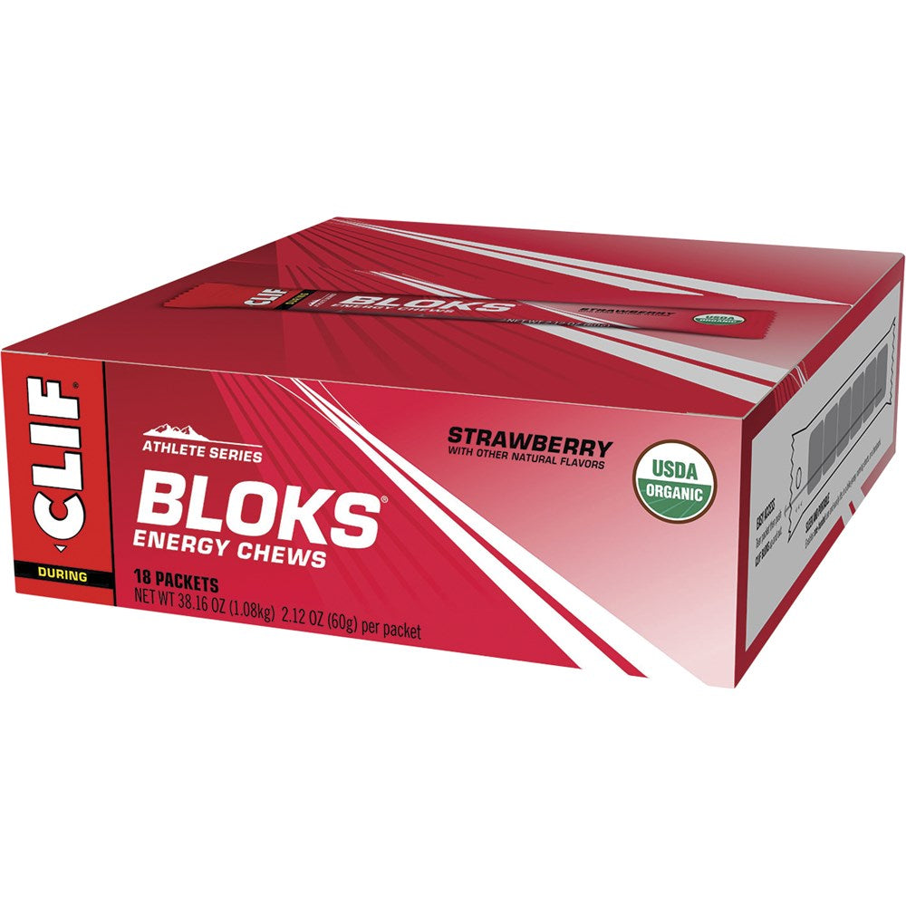 CLIF Bloks Energy Chews Strawberry